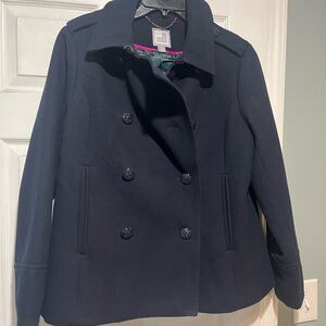 Women's Navy Peacoat
